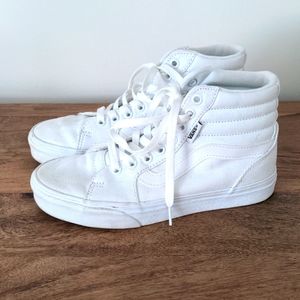 Vans Sk8-Hi White Size 6